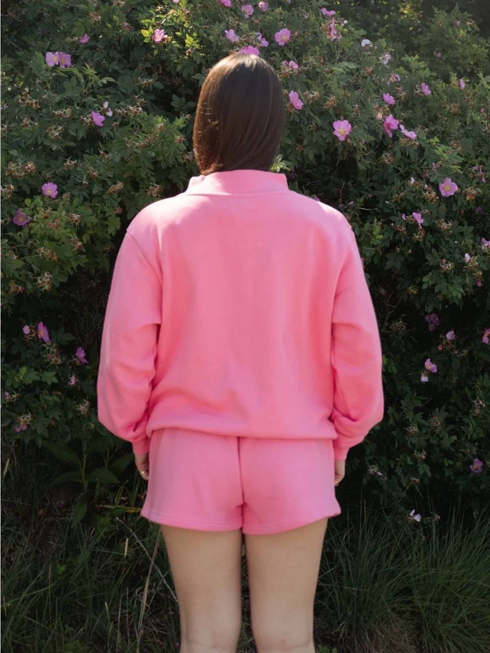 Parke Varisty Mockneck Boom/Floral - Picture 3 of 4